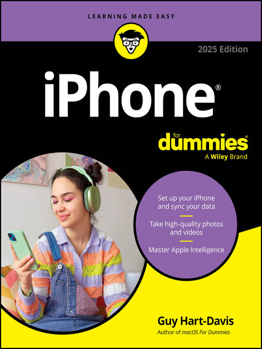 Title details for iPhone For Dummies, 2025 Edition by Guy Hart-Davis - Wait list